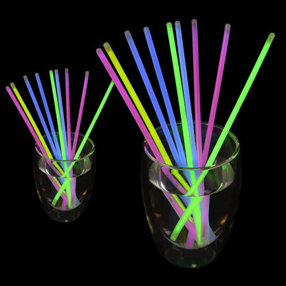 Glow Sticks Party Set 244 Stück Knicklichter mit Zubehör Brillen