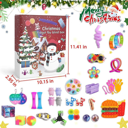 Fidget Toys Adventskalender 2026 für Kinder Weihnachten