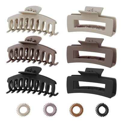Große Haarklammer Rutschfest Rechteckig Damen Hair Clip 11 cm