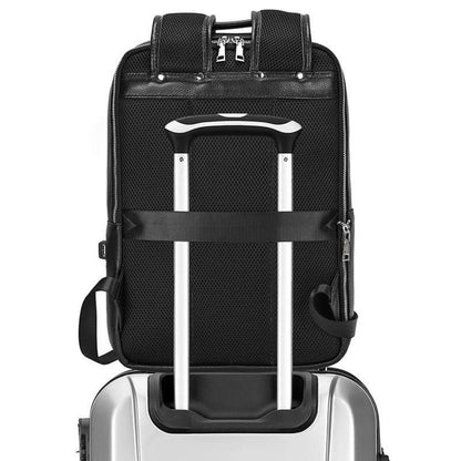 Leder Rucksack 15,6" Laptopfach – Tagesrucksack für Damen & Herren