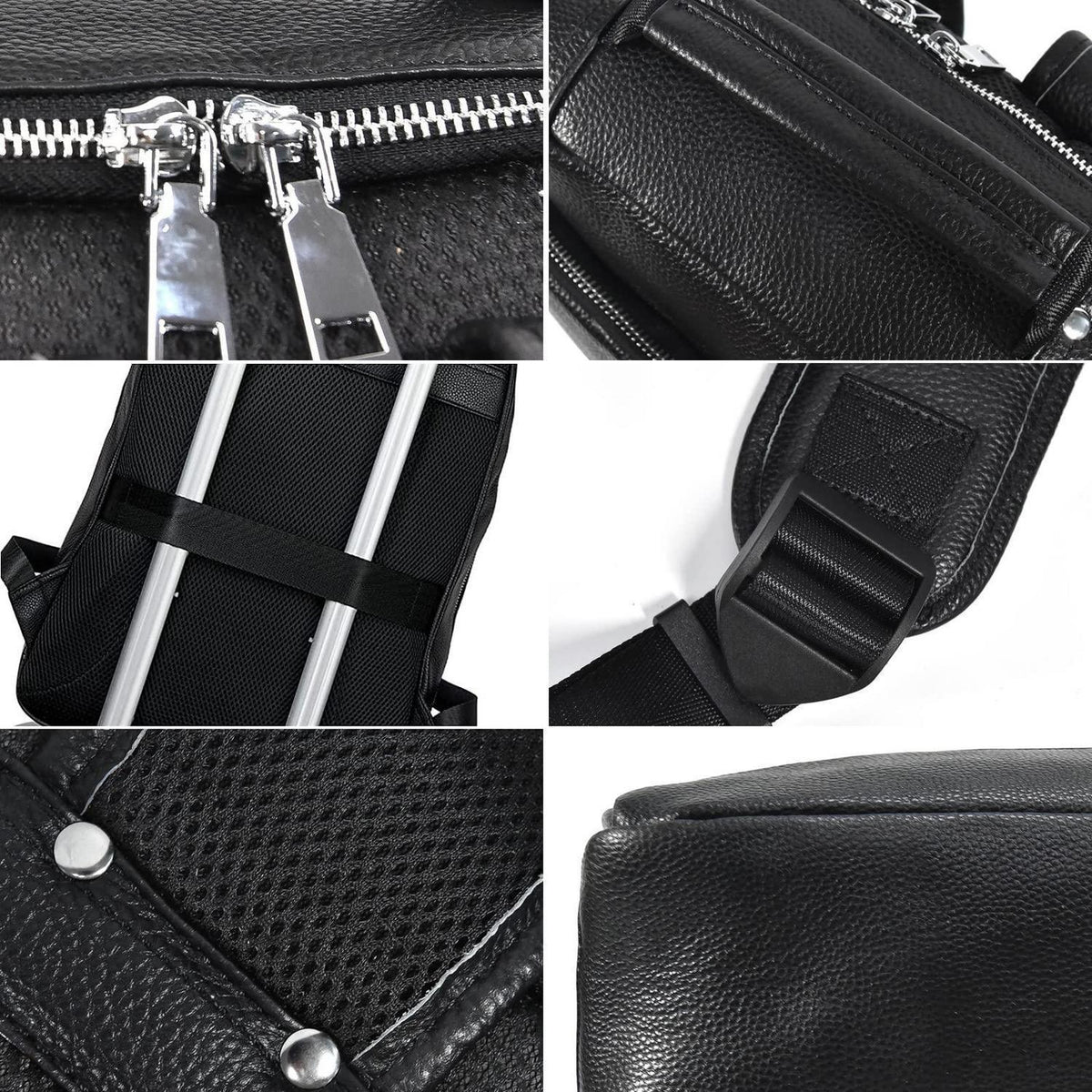Leder Rucksack 15,6" Laptopfach – Tagesrucksack für Damen & Herren
