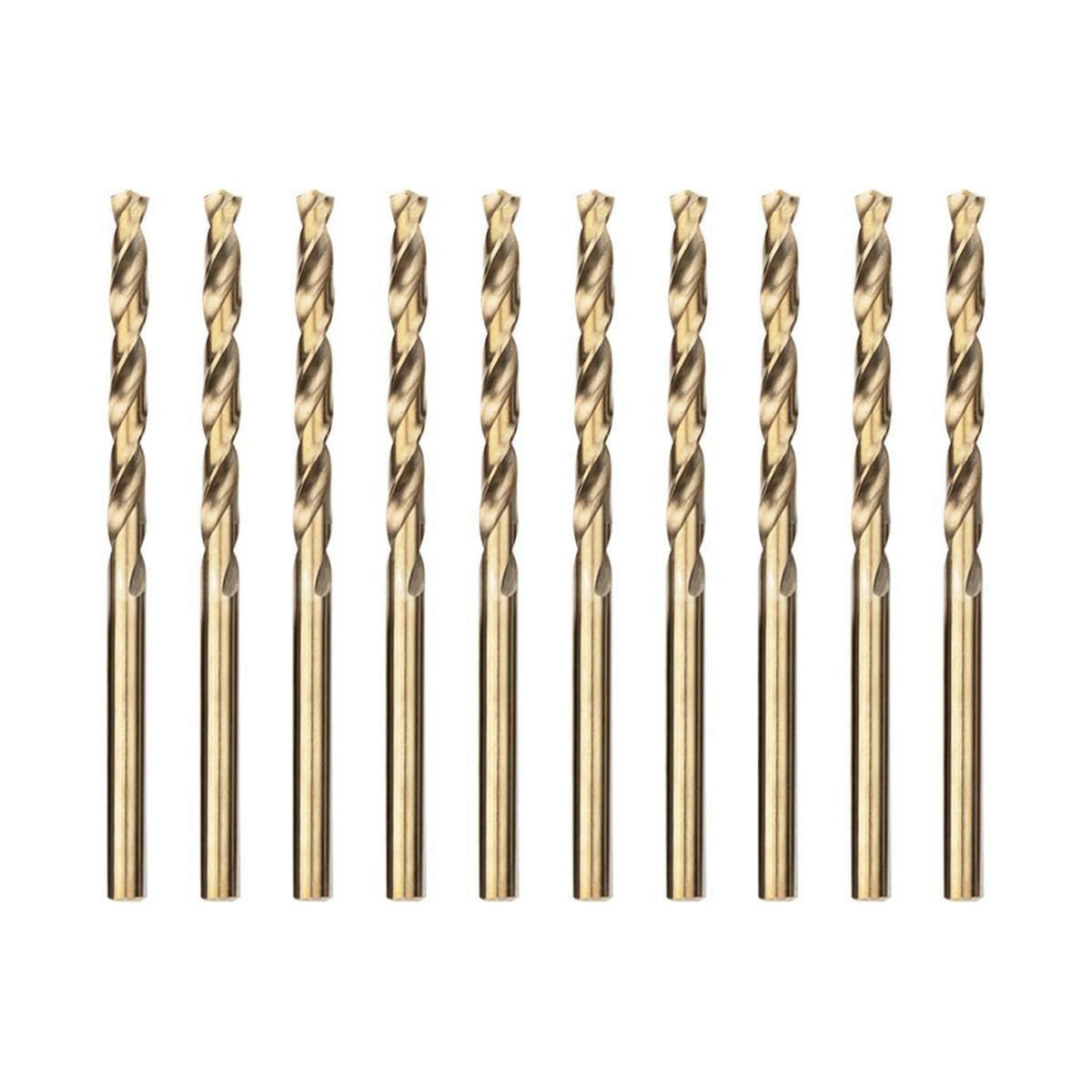 Metallbohrer Set Kobalt HSS 4mm Edelstahl & Metall 10 Stück