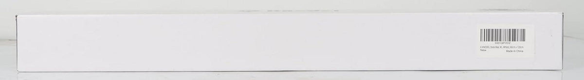 Knodel Schreibtischunterlage 120 x 60cm PVC wasserdicht doppelseitig Weiß/Beige