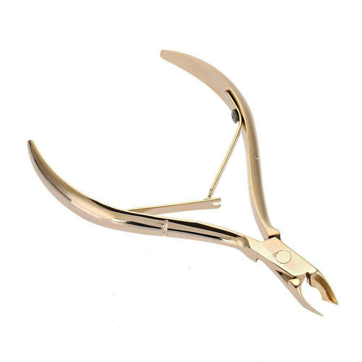 Professionelle Nagelhautzange Edelstahl Gold – Präzise Nagelpflege