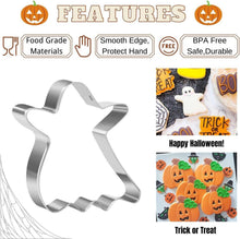 Ausstechformen Set Halloween Geist Fledermaus Kürbis Schädel