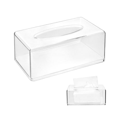 Acryl Taschentuchbox Transparent – Moderne Tissue Box für Schlafzimmer