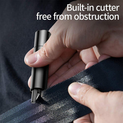 Notfallhammer mit Gurtschneider & Übungsglas