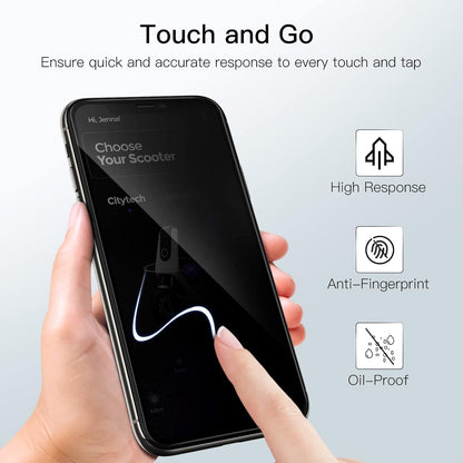Sichtschutz Full Screen für iPhone 11 Pro/X/XS 5,8 Zoll Anti-Spy