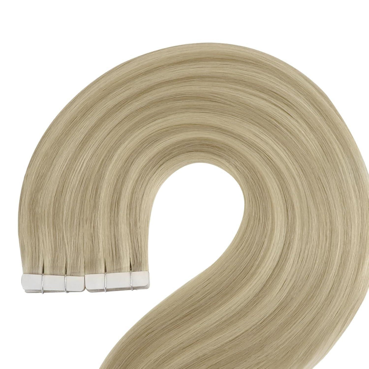 Echthaar Tape Extensions Blond 35cm 50g 16/22