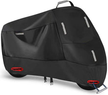 Motorradabdeckung 300D Oxford Wasserdicht 5 Reflektionsstreifen XXXXL