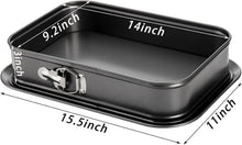 Rechteckige Antihaft-Käsekuchenform 39,3 x 27,8 x 7,7 cm