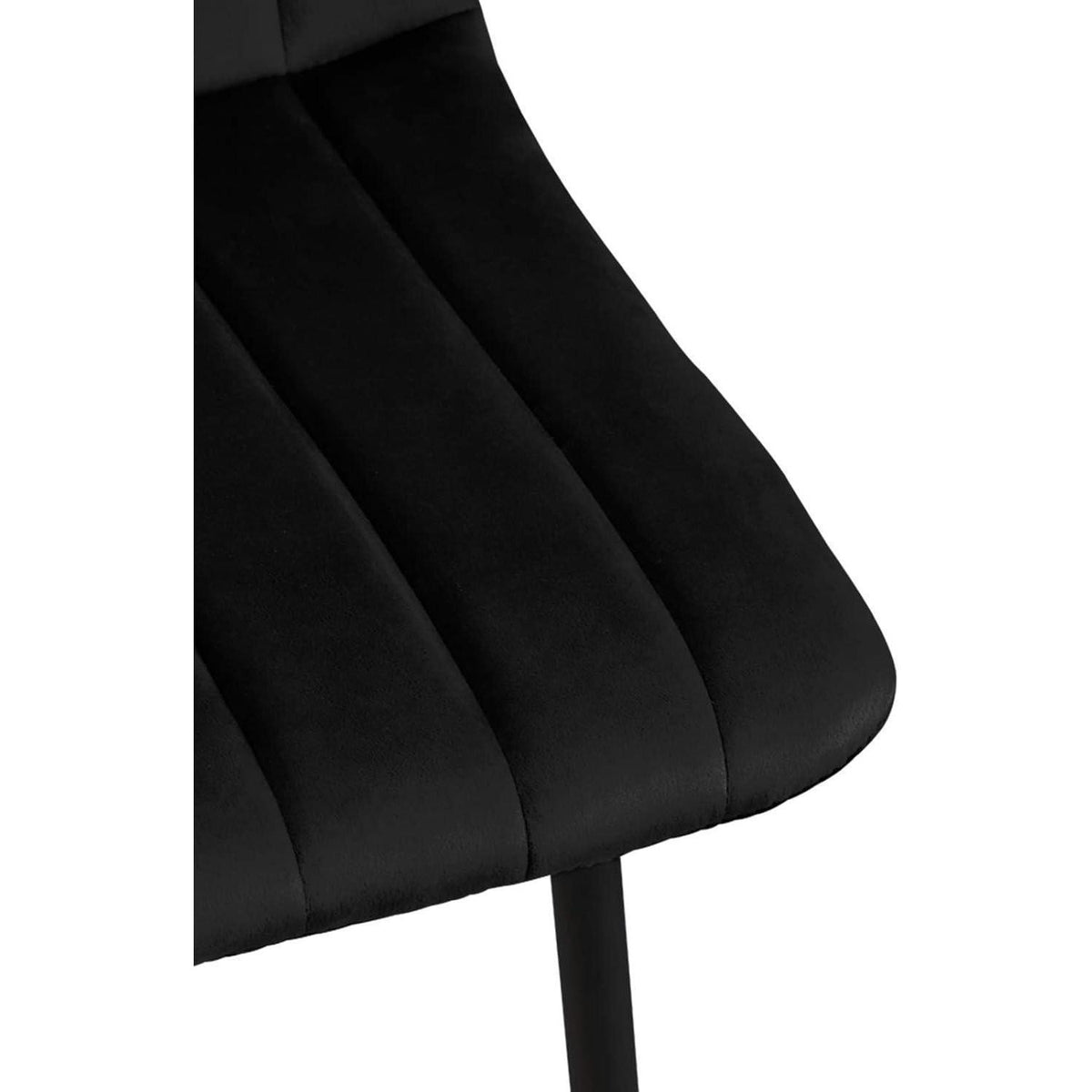 Esstisch Set 140x80cm mit 4 Samtstühlen Grau