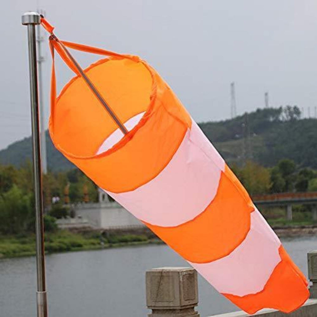 Windsack Nylon 0,8m – Windanzeiger für Garten & Terrasse