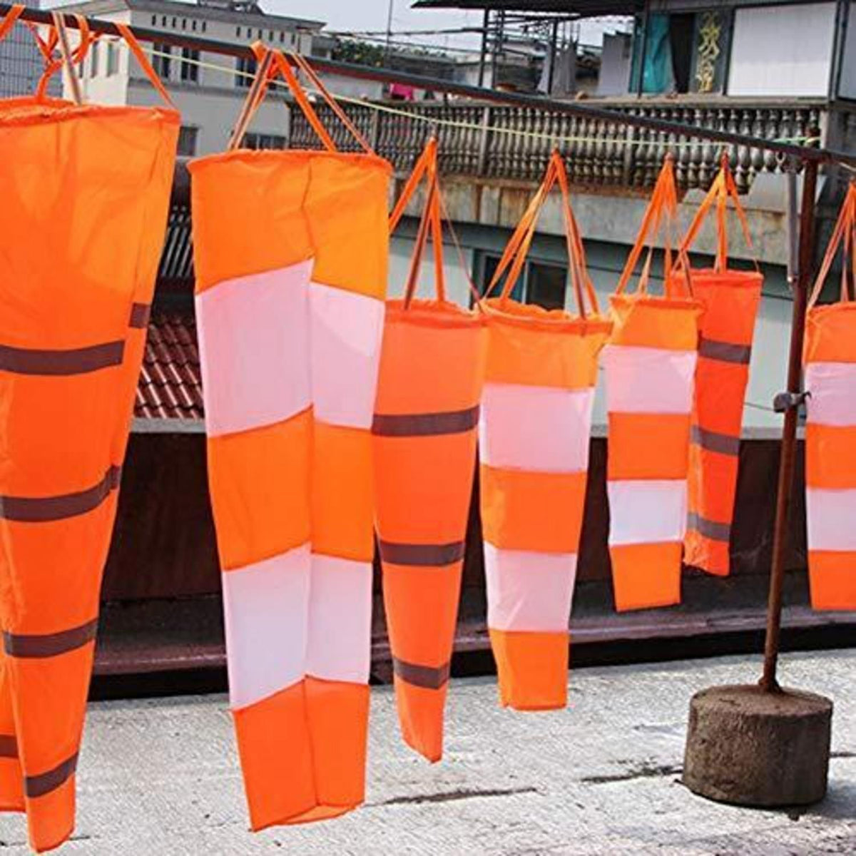 Windsack Nylon 0,8m – Windanzeiger für Garten & Terrasse