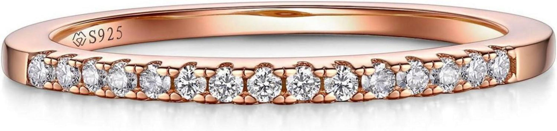 Moissanit Verlobungsring Damen Herren Silber 925 Rose