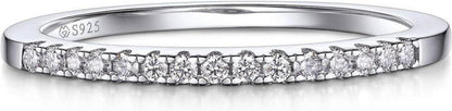 Moissanit Verlobungsring Ehering Silber 925 Bandring Partner