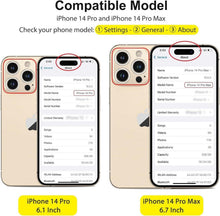 Kameraschutz für iPhone 14 Pro Max, 4er Pack, 9H Glas