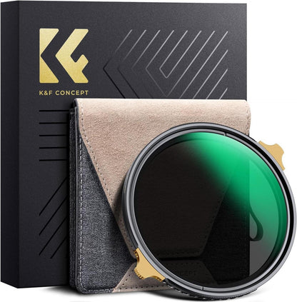 Variabler ND Filter 77mm ND2-32 Neutral Graufilter