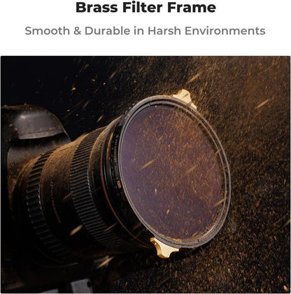 77mm Variabler ND Filter ND2-32 Stop Graufilter Kristallklar