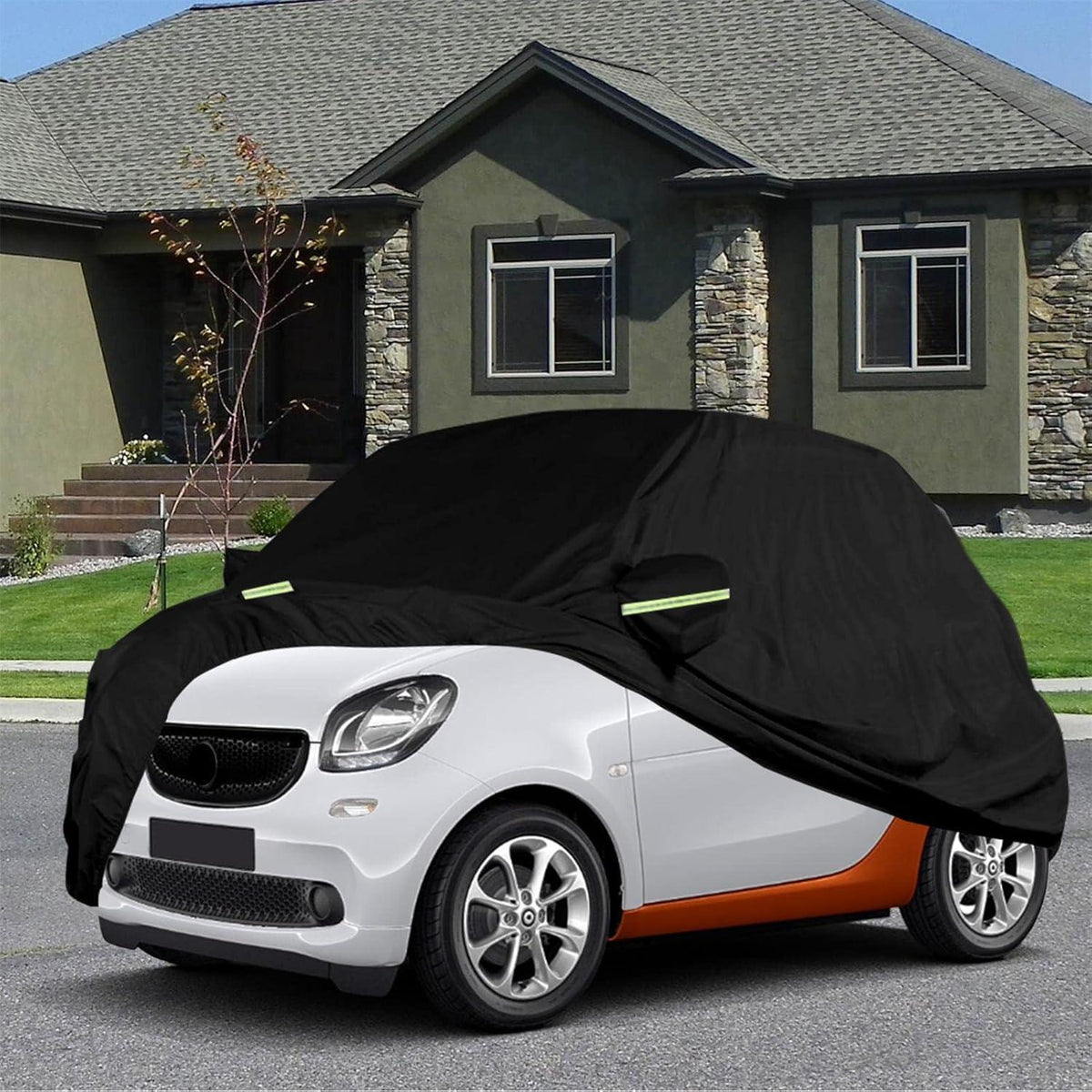 Wasserdichte Autoabdeckung Smart Fortwo W451 W453 2016-2024