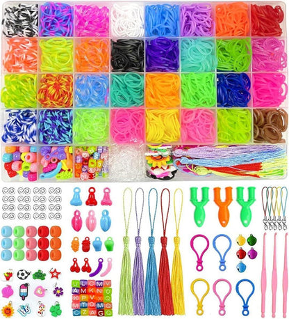 Nestling Loom Bänder Set mit 2500+ Gummibändern & Zubehör