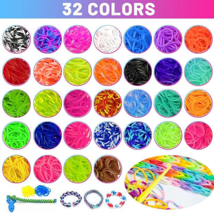 Nestling 2500+ Loom Bänder Set für Armbänder Basteln DIY