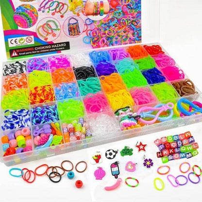 Nestling 2500+ Loom Bänder Set für Armbänder Kinder Basteln DIY