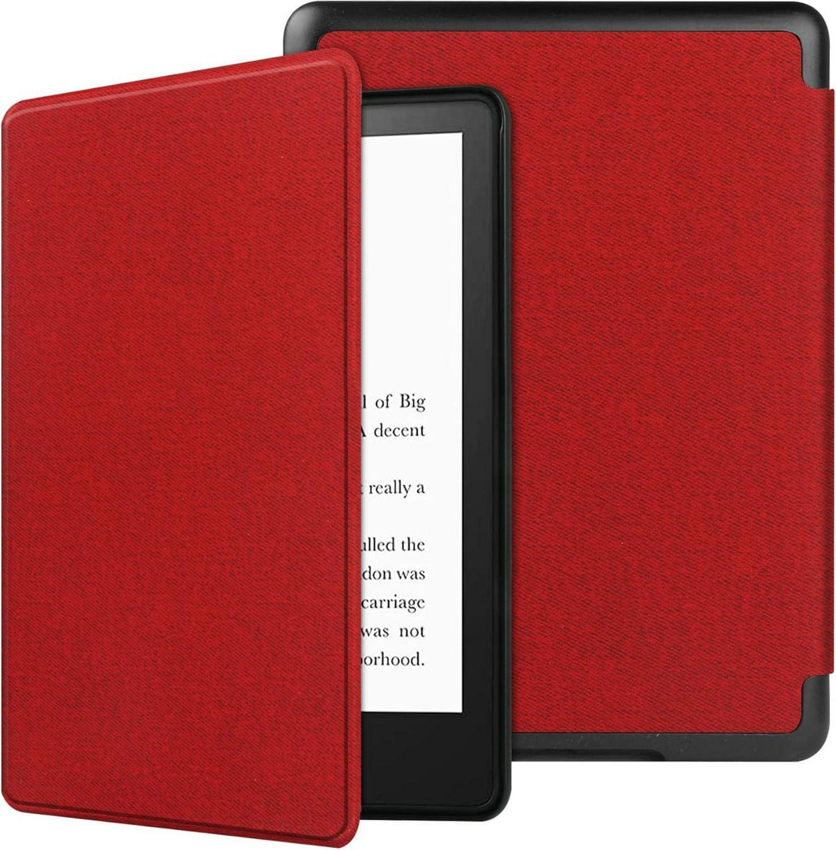 Schutzhülle für Kindle 11. Generation 2022 Slim Leder Cover Wein