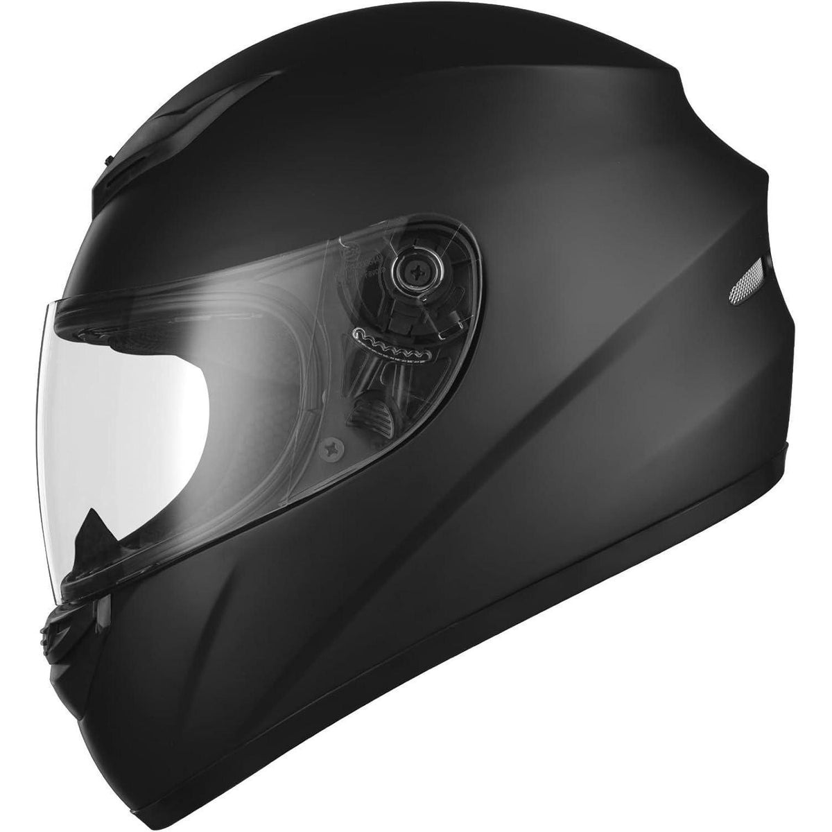 Integralhelm Motorradhelm ECE 22.06 zertifiziert L Schwarz