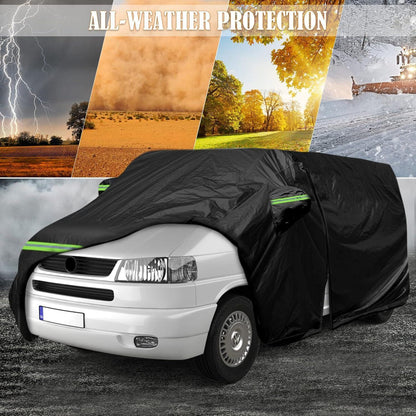 Autoabdeckung Vollgarage für VW T4 SWB – Wetterfest & Reflektierend