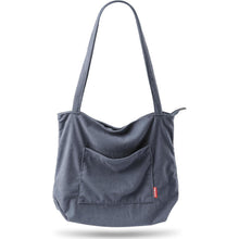 Captain Blues Cord Umhängetasche Damen, Groß Tote Bag in