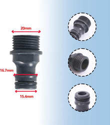 Schlauchverbinder Gartenschlauch Kupplung Wasserhahn Nippel