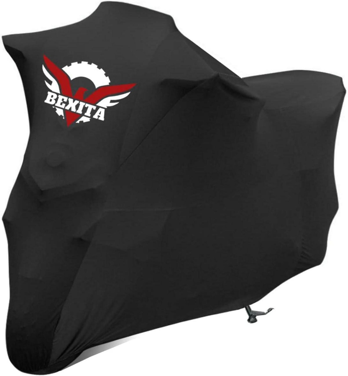 Motorrad Abdeckplane Indoor Atmungsaktiv XXXL Schwarz