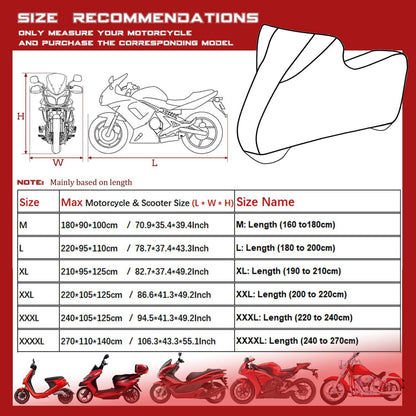 Motorrad Abdeckplane Atmungsaktiver Stretch Stoff Moped Roller Garage