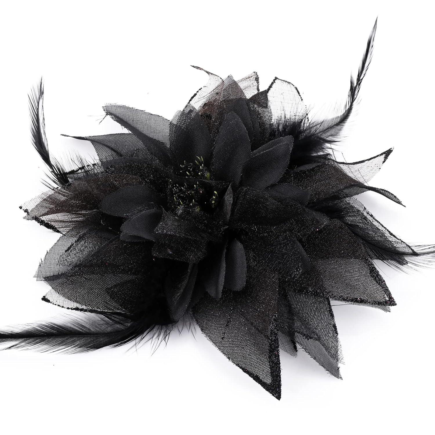 Blumenhaarnadeln Teeparty Hochzeit Schmetterling Feder Bankett Ball