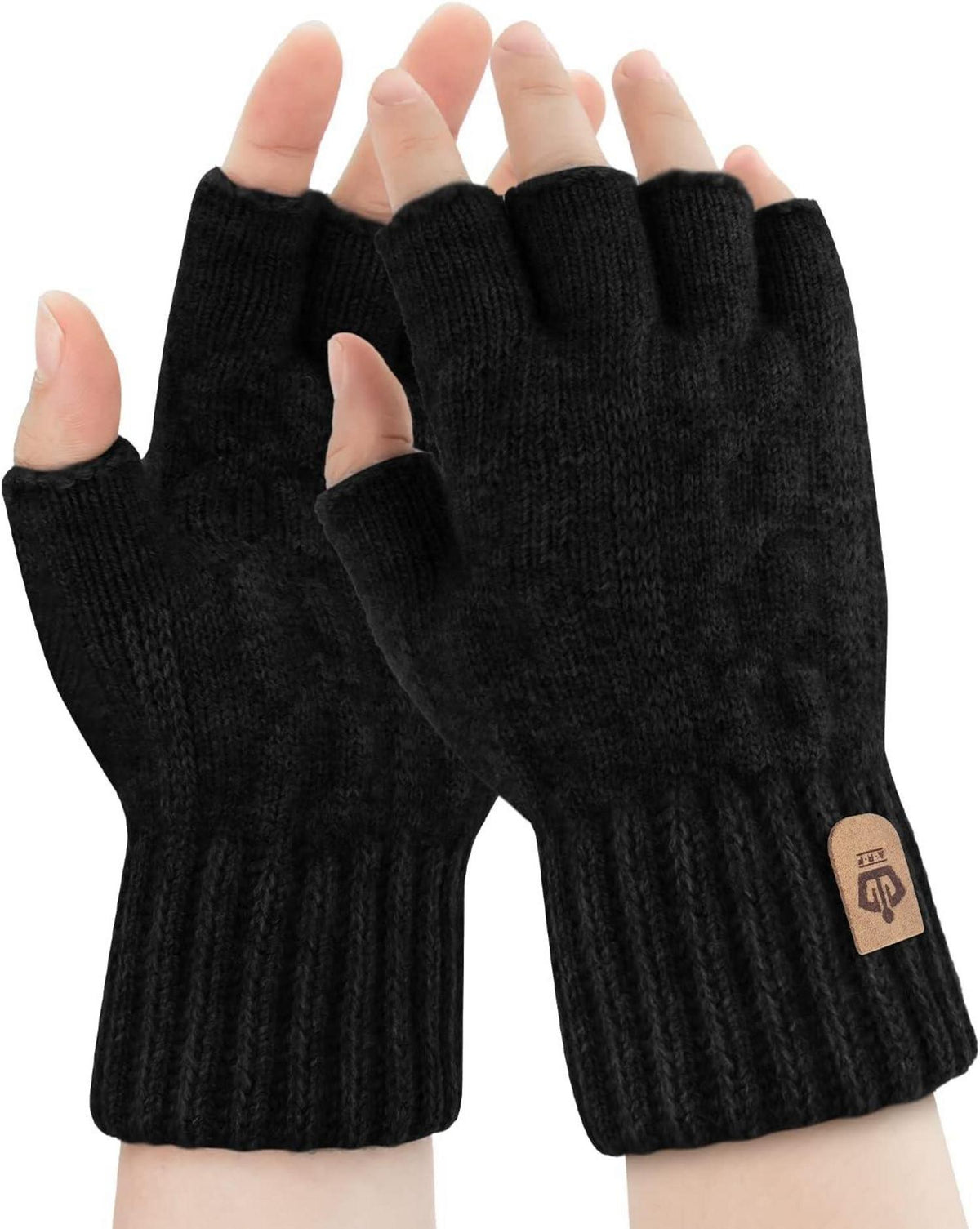 Fingerlose Thermische Winterhandschuhe für Damen Herren - Touchscreen