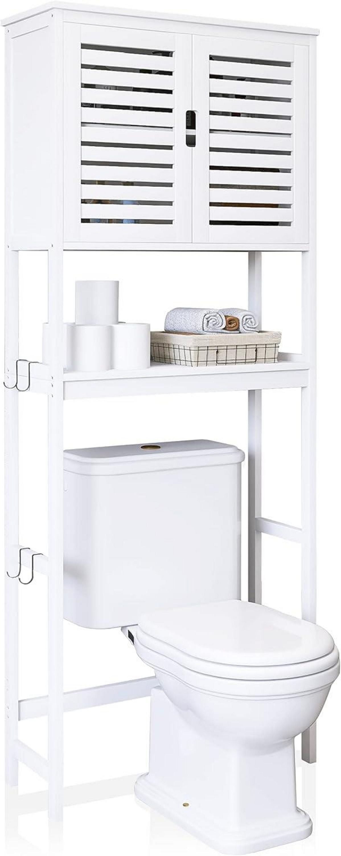 Bad Regal Bambus Toilette Organizer 3-Tier verstellbare Regale