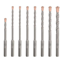 SDS Plus Hammerbohrer Set 8tlg. 5-12mm für Beton & Stein