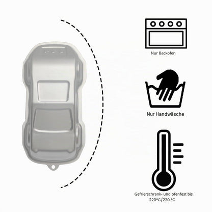 Autokuchenform aus Aluminium – Perfekt für Geburtstage