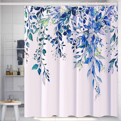 Duschvorhang Blau 180x200cm Wasserdicht & Schimmelresistent