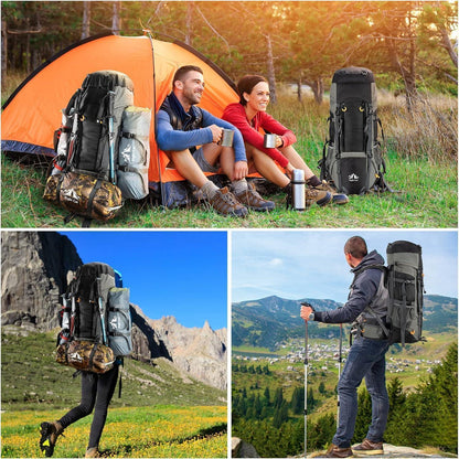 Night Cat 90L Wanderrucksack Trekkingrucksack Herren Damen