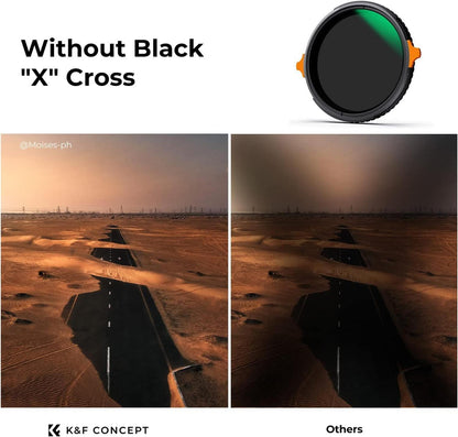 82mm ND CPL Filter 2in1 Multifunktionaler Graufilter Polfilter