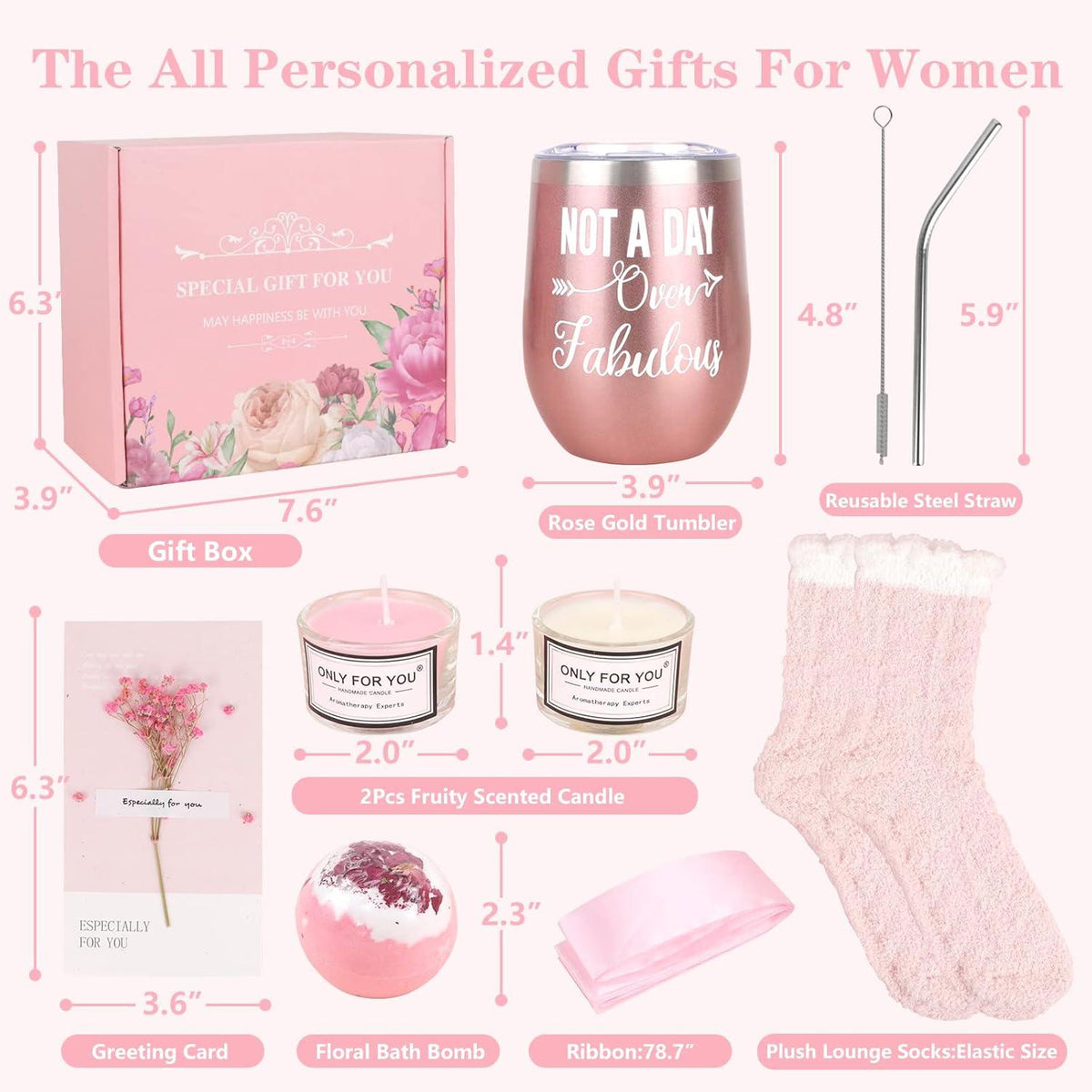 Luxuriöses Spa-Geschenkset für Frauen Geburtstag Weihnachten