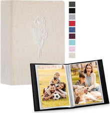 Fotoalbum Leinen Einsteckalbum für 10x15 Fotos, 100 Taschen, 2
