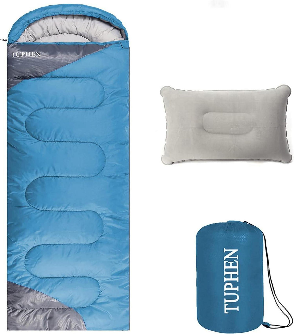 Schlafsack 3-4 Jahreszeiten Camping Erwachsene Kinder Mädchen Jungen