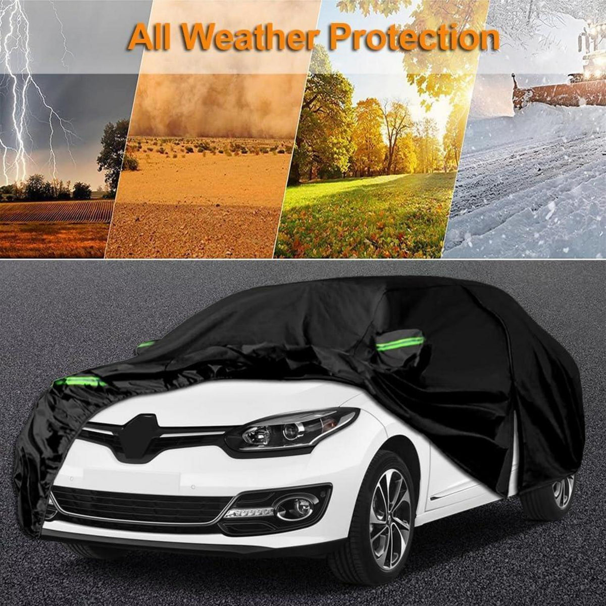 Wasserdichte Autoabdeckung für Renault Clio 2006-2024