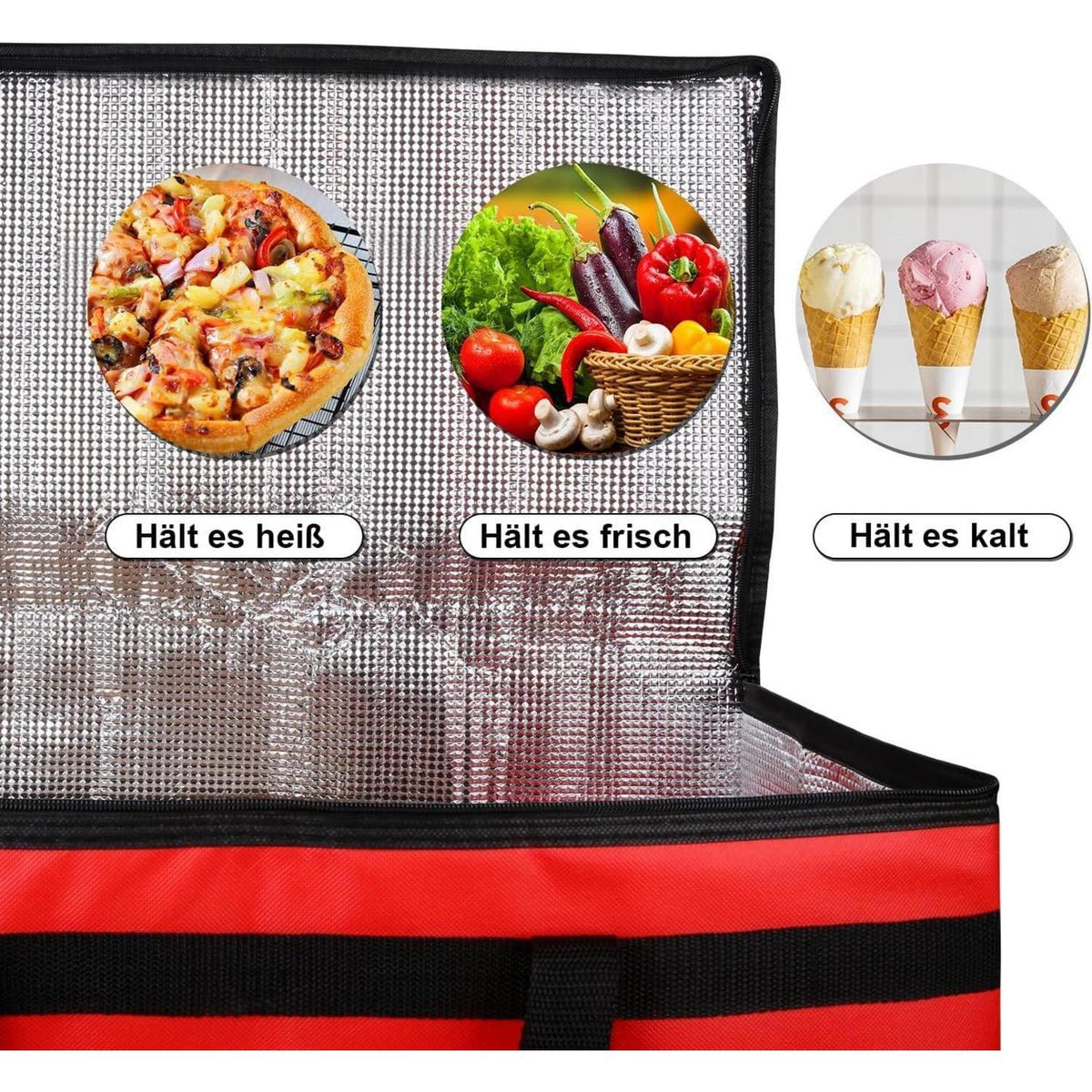 Borsa Termica Riutilizzabile per Spesa - 57x35x38 cm