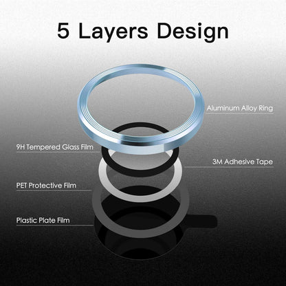 Kameraschutz Linse iPhone 14 Plus 9H Glasfolie 1 Set