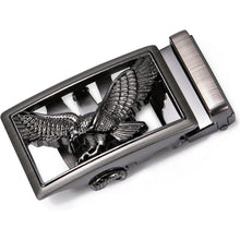 Herren Ledergürtel Schwarzer Ratschengürtel automatische