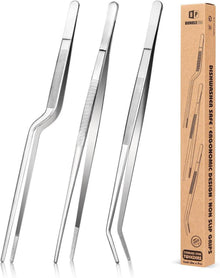 Professionelles 12-Zoll Edelstahl-Küchenpinzette Set
